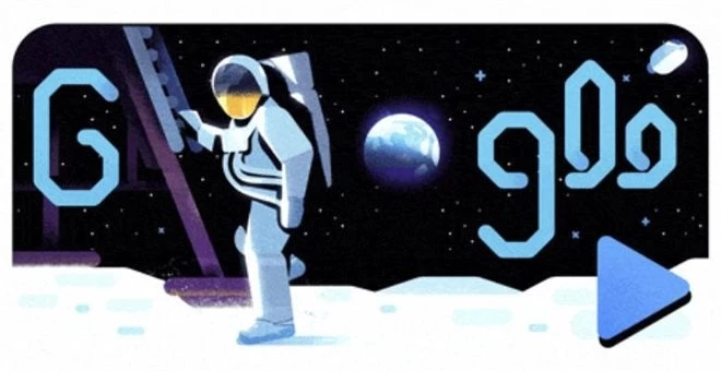 Αφιερωμένο στο «Apollo 11» το σημερινό doodle της Google